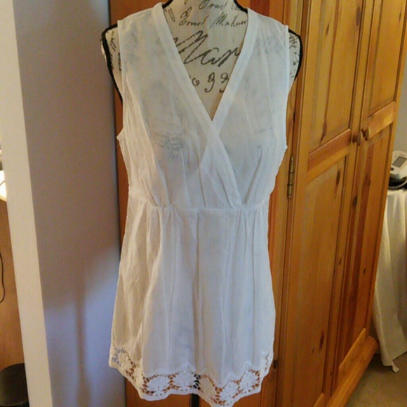 Merona Tops - 3 for $10/All Cotton Top with Crochet Hem